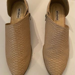 Super cute low heel booties